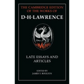 D. H. Lawrence: Late Essays and Articles - Paperback