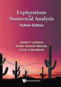 Explorations in Numerical Analysis: Python Edition - Paperback