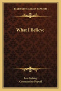 What I Believe - Paperback