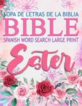 Spanish Bible Word Search Large Print (Sopa de letras de la Biblia) Ester: Book of Esther - Paperback