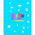 Kids Sketch Coloring: Cute Sketchbook for kids with 100+ Pages of 8.x10 Paper for Drawing Animals and Fruits Tiere und Obst . Draw & Be Happ - Paperback