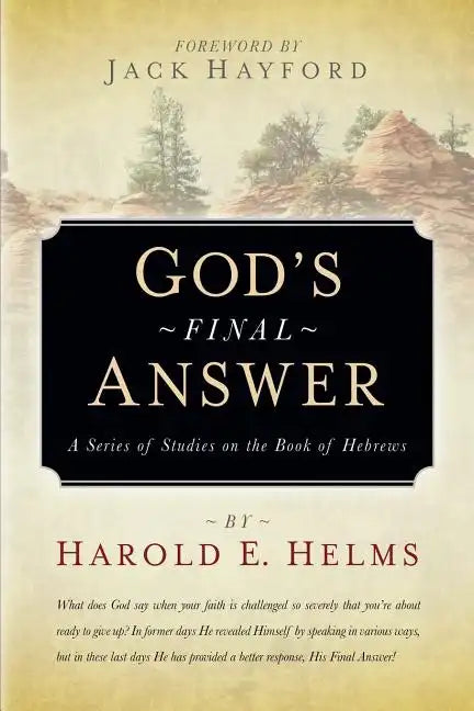 God's Final Answer - Paperback