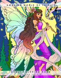 Amazing World of Fairies: Adult Coloring Book - Paperback