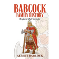 BABCOCK FAMILY HISTORY (England-USA-Canada) - Paperback