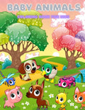 BABY ANIMALS - Coloring Book For Kids - Paperback