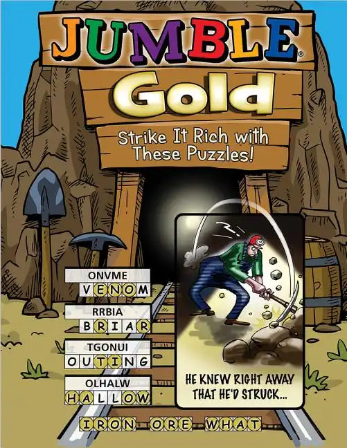 Jumble(r) Gold: Strike It Rich with These Puzzles! - Paperback