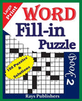 Large Print Word Fill-in Puzzle book 2 - Paperback
