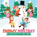Snowy Holiday Activity Book for Older Kids - Paperback