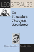 Leo Strauss on Nietzsche's "Thus Spoke Zarathustra" - Paperback
