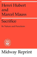Sacrifice: Its Nature and Functions - Paperback