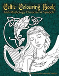 Celtic Colouring Book of Irish Mythology Characters & Symbols - Paperback