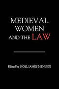 Medieval Women and the Law - Paperback