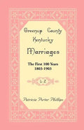 Greenup County, Kentucky Marriages, The First 100 Years, 1803-1903, L-Z - Paperback