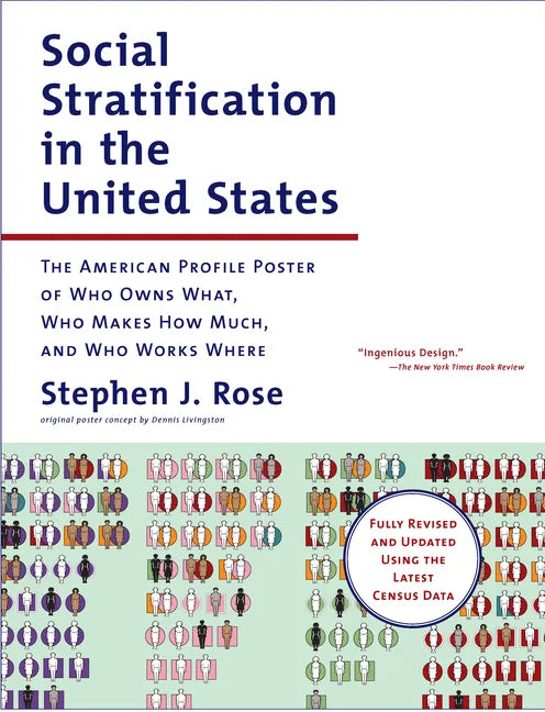 Social Stratification in the United States: The American Profile Poster of Who Owns What, Who Makes How Much, and Who Works Where - Paperback
