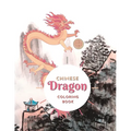 Chinese Dragon Coloring Book - Paperback