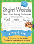 Dolch First Grade Sight Words: Smart Word Tracing For Children. Distraction-Free Reproducibles for Teachers, Parents and Homeschooling - Paperback