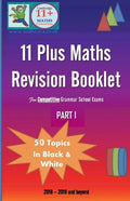 11+ Plus Maths Revision (Card) Booklet: For Competitive Grammar School Exams - Paperback
