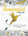 Hummingbird Coloring Book: With Beautiful Floral Patterns For Relieving Stress & Relaxation Awesome Hummingbirds For Adults Glossy Cover. - Paperback