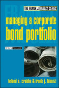 Managing a Corporate Bond Portfolio - Hardcover