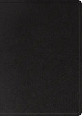 ESV Study Bible, Large Print (Black, Indexed) - Leather