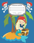 Yes, I am a Pirate Girl: Cute Composition Notebook Wide Ruled - Paperback