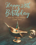 Happy 20th Birthday: May All Your Wishes Come True - Paperback