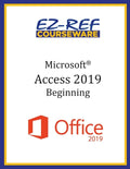 Microsoft Access 2019 - Beginning: Student Manual (Black & White) - Paperback