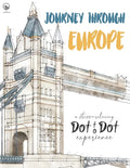 Journey through Europe - A stress-relieving Dot to Dot experience: Extreme Dot to Dot Puzzles Books for Adults - Anni Sparrow presents Challenges to C - Paperback