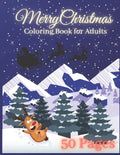 Merry Christmas Coloring Book For Adults: Wonderful Relaxing Patterns For Xmas - Paperback