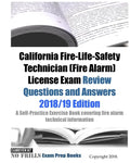 California Fire-Life-Safety Technician (Fire Alarm) License Exam Review Questions and Answers: A Self-Practice Exercise Book covering fire alarm techn - Paperback