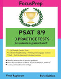 PSAT 8/9 3 Practice Tests: for students in grades 8 and 9 - Paperback