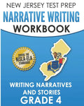 NEW JERSEY TEST PREP Narrative Writing Workbook Grade 4: Writing Narratives and Stories - Paperback