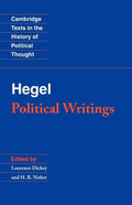 Hegel: Political Writings - Paperback