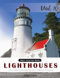 Lighthouses: Places Grey Scale Photo Adult Coloring Book, Mind Relaxation Stress Relief Coloring Book Vol10.: Series of coloring bo - Paperback