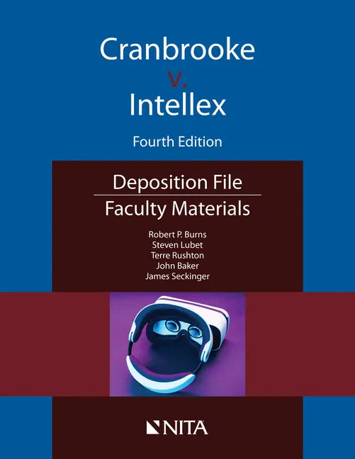 Cranbrooke V. Intellex: Faculty Materials - Paperback