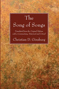 The Song of Songs - Paperback