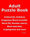 Adult Puzzle Book - Paperback