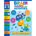 Brain Games and Activities, Age 4 - 5 Workbook - Paperback