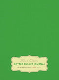 Large 8.5 x 11 Dotted Bullet Journal (Spring Green #15) Hardcover - 245 Numbered Pages - Hardcover