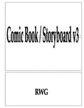 Comic Book / Storyboard v3: 50 Pages 8.5" X 11" - Paperback