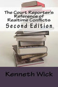 The Court Reporter's Reference of Realtime Conflicts - Paperback