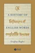 A History of English Words - Paperback