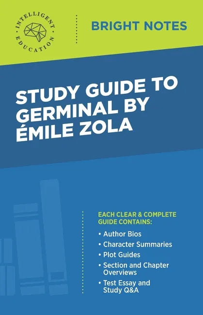 Study Guide to Germinal by Emile Zola - Paperback