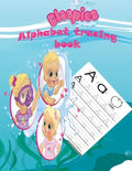 Bloopies alphabet tracing book: Preschool, Pre K, Ages 3-5, ABC print handwriting book, Trace Letters With Bloopies, Workbook For Kids, girl and boys - Paperback