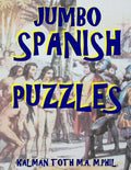 Jumbo Spanish Puzzles: 111 Large Print Spanish Word Search Puzzles - Paperback