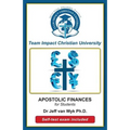 Apostolic Finances for Students - Paperback