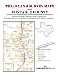 Texas Land Survey Maps for Montague County - Paperback