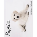 Puppies 2025 Calendar: 2025 Calendar - Paperback