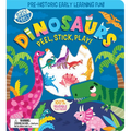 Easy Peely Dinosaurs - Peel, Stick, Play! - Board Book