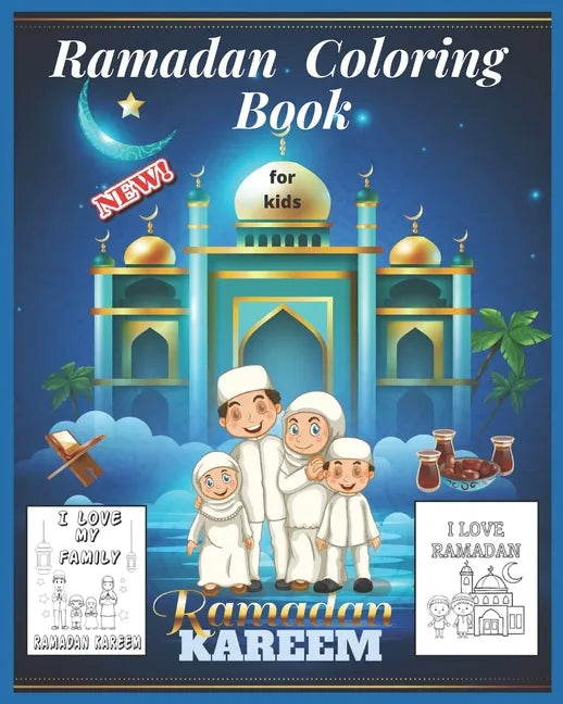 Ramadan Coloring Book for Kids - Paperback